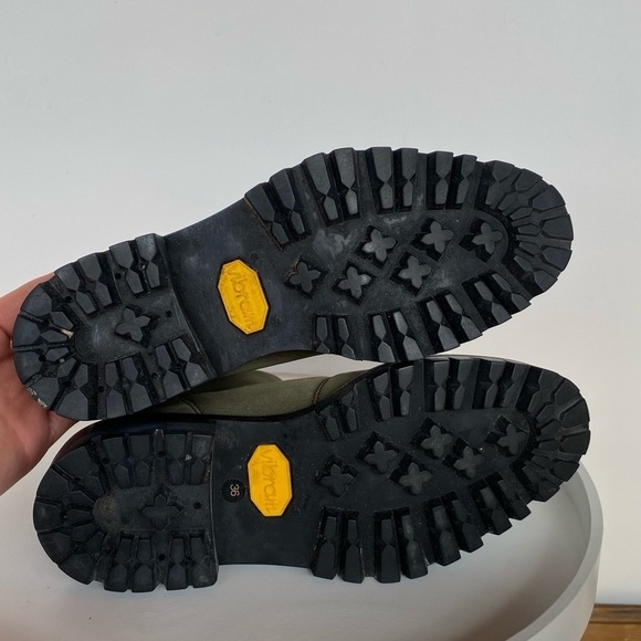 ALEXANDER WANG Cooper Army green Combat Boots Womens size 36 US size 6 - Picture 8 of 11